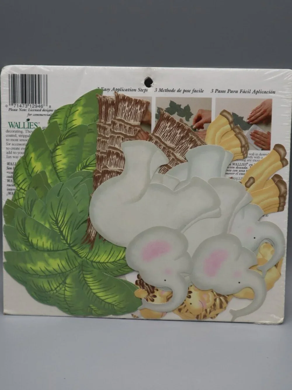 Daisy Kingdom Wallies Wallpaper Cutouts Jungle Safari Animal 25 Pieces #12946